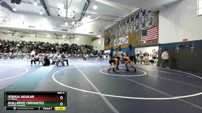 165 lbs Champ. Round 1 - Joshua Aguilar, La Serna vs Guillermo Cervantez, Channel Islands