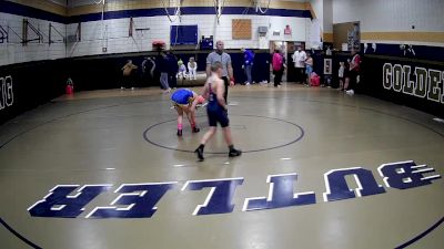 91-97 lbs Round 2 - Brooke Lint, Mars vs Callum Fleegle, All American