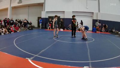 140 lbs Cons. Round 2 - Landyn Daniels, Apex Grappling Academy vs Konnor McInnis, North DeSoto Wrestling Academy