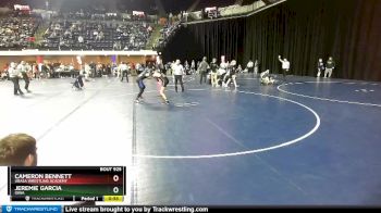 125 lbs Cons. Round 2 - Jeremie Garcia, Iowa vs Cameron Bennett, Ubasa Wrestling Academy