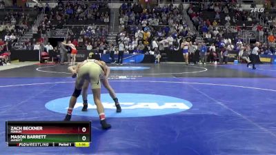 125 lbs 3rd Place Match - Zach Beckner, Ferrum vs Mason Barrett, Averett