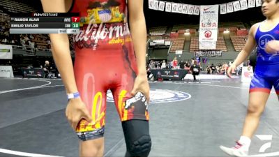 All Cadet Boys Freestyle Lower - 120 lbs Champ. Round 3 - Steve Martinez, Righetti High School Wrestling vs Duke Hodson, Mad Dawg Wrestling Club