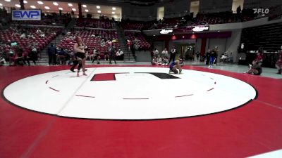 155 lbs Round Of 16 - Joey Tabor, Tonkawa High School Girls vs Kailanie Clarke, Stillwater High School Girls