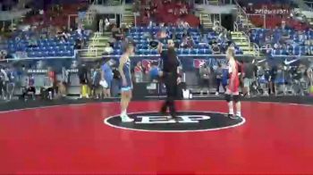 94 lbs Consi Of 32 #2 - Mitchell Pins, Iowa vs Logan Gilman, Indiana