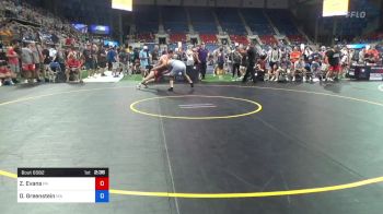 220 lbs Rnd Of 16 - Zachary Evans, Pennsylvania vs Dylan Greenstein, Massachusetts