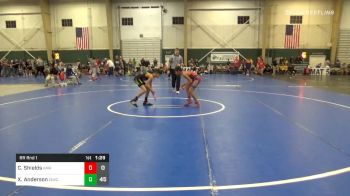 96 lbs Prelims - Carter Shields, Amherst Wrestling Club vs Xayvion Anderson, Central Iowa Wrestling Club