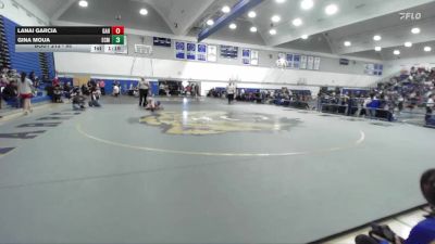 95 lbs Champ. Round 1 - Lanai Garcia, Gahr vs Gina Moua, El Capitan/Merced