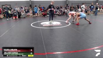 138 lbs Semifinal - Kyler A Nelson, Askeo International Mat Club vs Orlando Garcia, West Valley Yakima Wrestling Club