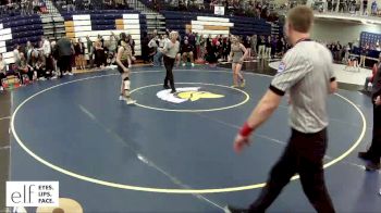 110 lbs. 5th Place Match - Annabelle Dunlop, Winnetonka vs Sophia Reece, Broken Arrow