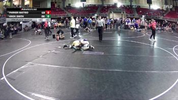 105 lbs 7th Place Match - Parker Matteo, Norfolk Jr Wrestling vs Knox Smith, Gering Wrestling Club