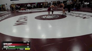 174 lbs Champ. Round 1 - Grant Moraski, Sioux Falls vs Eddie Simes, UW - La Crosse