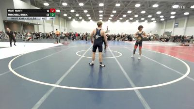 132 lbs Consi Of 64 #2 - Matt Mayr, VA vs Mitchell Buck, CO