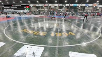 160 lbs Champ. Round 1 - Zachary Zentner, MTC-MANTANONA TRAINING CENTER vs Bo Segeberg, Stillwater Gladiators