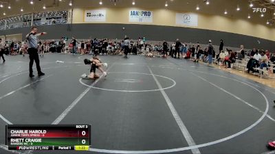 48 lbs Round 1 (6 Team) - Charlie Harold, Junior Terps Xpress vs Rhett Craigie, Rangers WC