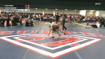 106 lbs Consi Of 8 #2 - Tyler Sweet, CA vs Connor Maddox, IN