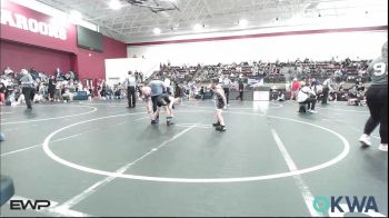 61 lbs Quarterfinal - Kaiser Ailey, Blackwell Wrestling Club vs Brently Castle, Chandler Takedown Club