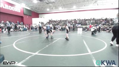 61 lbs Quarterfinal - Kaiser Ailey, Blackwell Wrestling Club vs Brently Castle, Chandler Takedown Club