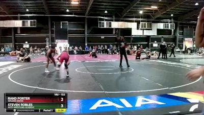 132 lbs Semifinal - Rand Porter, Walden Grove vs Steven Robles, Aces Wrestling Academy