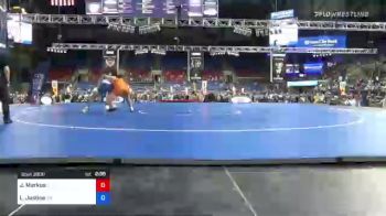 195 lbs Round Of 128 - Jaden Markus, Florida vs Luke Justice, Tennessee