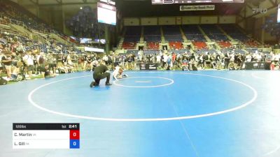 120 lbs Cons 16 #1 - Colin Martin, Virginia vs Louis Gill, Pennsylvania