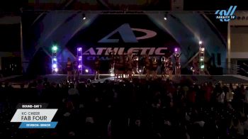 KC Cheer - FAB FOUR [2023 L4 Senior Day 1] 2023 Athletic Kansas City Nationals