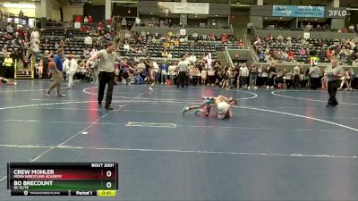 55 lbs Semifinal - Bo Brecount, DC Elite vs Crew Mohler, Moen Wrestling Academy