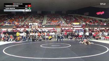 106 lbs 1st Place Match - Samson Whitted, Rose Hill vs Luke Martin, Andale