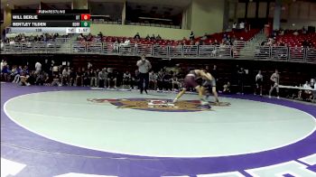 138 lbs Semis (4 Team) - Will Berlie, Doniphan-Trumbull vs Bentley Tilden, Norfolk