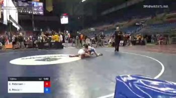 106 lbs Consi Of 64 #2 - Clark Petersen, Idaho vs Anthony Rocco, Ohio