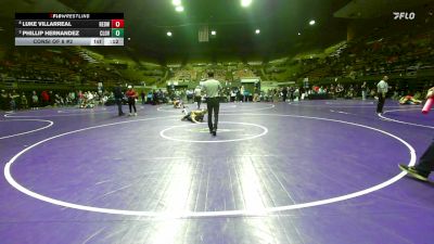 113 lbs Consi Of 8 #2 - Luke Villarreal, Redwood -Visalia vs Phillip Hernandez, Clovis North