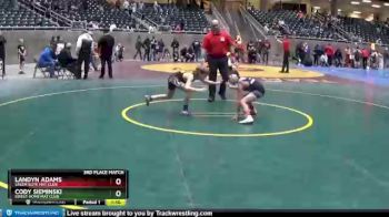 67 lbs 3rd Place Match - Landyn Adams, Salem Elite Mat Club vs Cody Sieminski, Sweet Home Mat Club