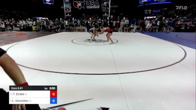 100 lbs Cons 8 #1 - Taylor Drake, ID vs Lola Gonzales, CO