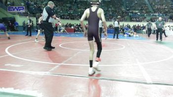 87 lbs Round Of 64 - Chisum Roper, Clinton, Ok vs Hixson Brooks, Blanchard High School