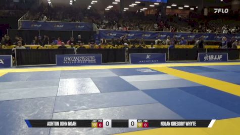 Nolan Gregory Whyte vs Ashton John Noah 2026 Pan Kids Jiu-Jitsu IBJJF Championship