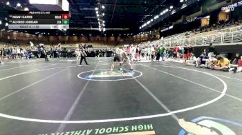 138 lbs Cons. Round 1 - Alfred Jordan, Zephyrhills Christian vs Noah Cates, Woodland, Cartersville