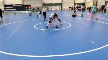 157 lbs 3rd Place Match - Allen Diaz, Lexington vs Jed Berggren, Cross County