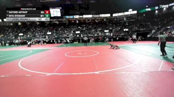 104 lbs Cons. Round 2 - Saydee Artrup, Unattached vs Mya Stewart, MP1