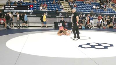 120 lbs Cons. Rd Of 64 - Xavier Jacquez, Colorado vs James Knox, Pennsylvania