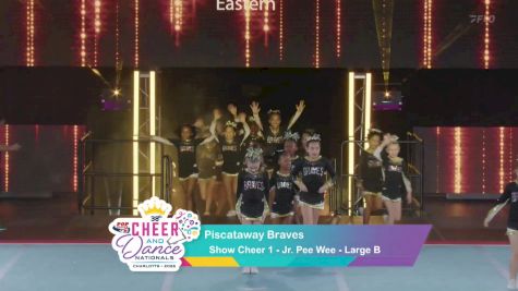 Piscataway Braves QCCO Champion [2025 Show Cheer 1 - Jr. Pee Wee - Large B] 2025 Pop Warner National Cheer & Dance Championship