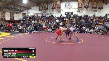 190 lbs Cons. Round 2 - Conor Phelan, Marist vs Thomas Cook, Olentangy Liberty