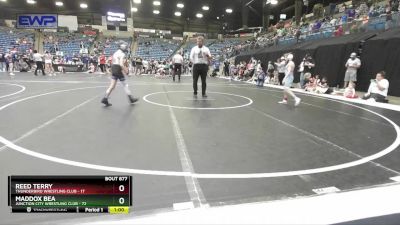 64 lbs 3rd Place Match - Reed Terry, Thunderbird Wrestling Club vs Maddox Bea, Junction City Wrestling Club