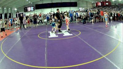 67 lbs 3rd Place Match - Connor Prozanski, Milan Tribe Wrestling Club vs Camden Beach, Ragin Raisins Wrestling