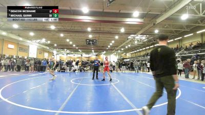 113 lbs Consolation - Deacon McShane, East Providence vs Michael Quinn, Bishop Hendricken