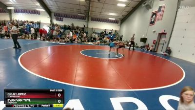 126A Cons. Round 1 - Evan Van Tuyl, Sheridan vs Cruz Lopez, Torrington