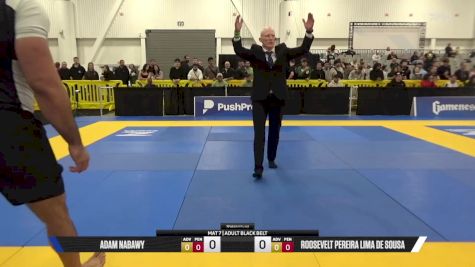 Roosevelt Pereira Lima De Sousa vs Adam Nabawy 2025 World IBJJF Jiu-Jitsu No-Gi Championship