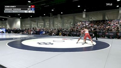 71 Finals kg Champ. Round 1 - Aiden Arnett, Izzy Style Wrestling vs Gregory Torosian, World Team Training Center