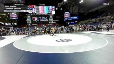 138 lbs Cons. Sub-quarters - Jacob Inserra, NJ vs Kameron Green Jr., NE