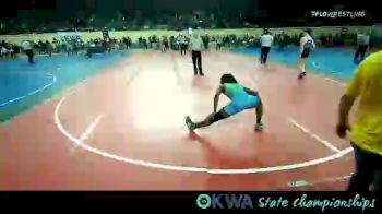 140 lbs Quarterfinal - Anderson Cofer, Piedmont vs Kehlan Corbbrey, Tulsa Blue T Panthers