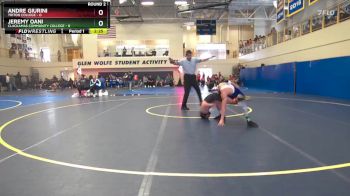125 lbs Round 2 (6 Team) - Andre Giurini, Triton College vs Jeremy Oani, Clackamas Community College