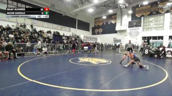 113 lbs Champ. Round 2 - Jacob Castillo, La Habra vs Isaac Olivares, Hesperia